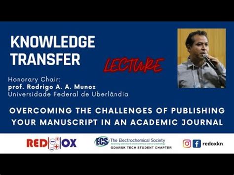 Overcoming the Challenges of Publishing Your Manuscript in an .